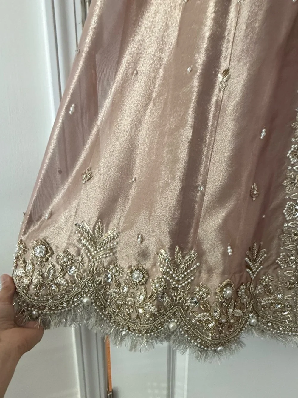 Zainab Zulfiqar formal lehnga with long shirt - Picture 8 of 13